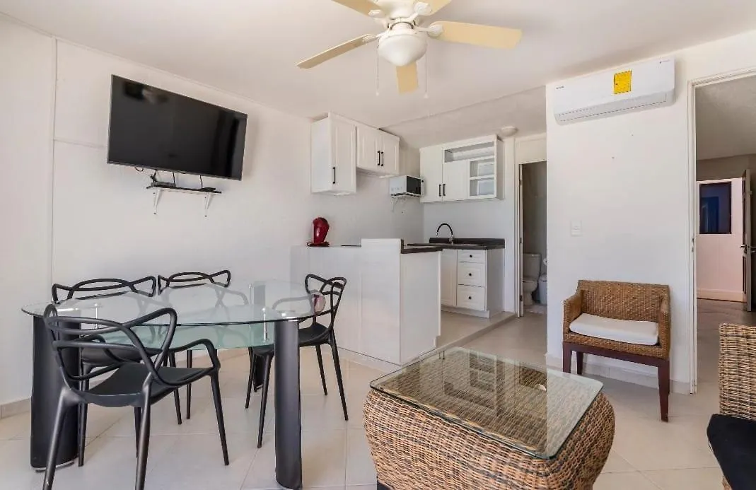 Apartment Ocean View Front Beach Villa Cancun Mexico