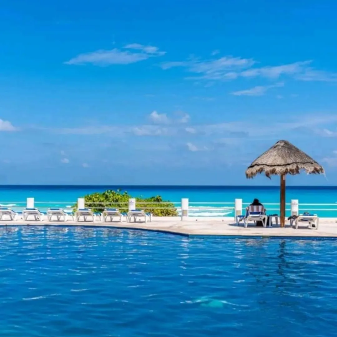 Apartment Ocean View Front Beach Villa Cancun